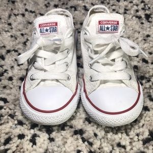 White Classic Converse